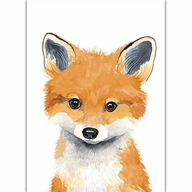 Lively Nursery Print - Fun and Colorful Way to Decorate Your Baby's Room