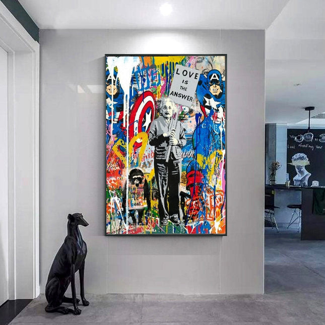 Love Is The Answer Wall Poster