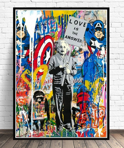 Love Is The Answer Wall Poster