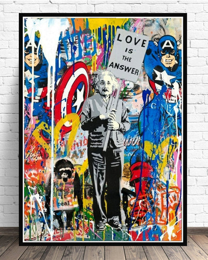 Love Is The Answer Wall Poster