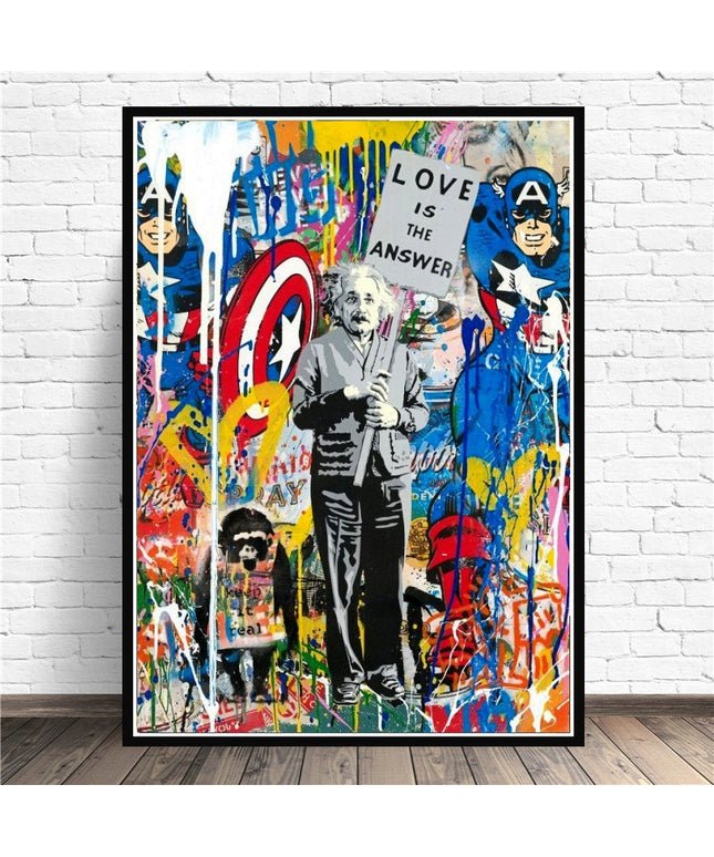Love Is The Answer Wall Poster