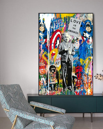 Love Is The Answer Wall Poster