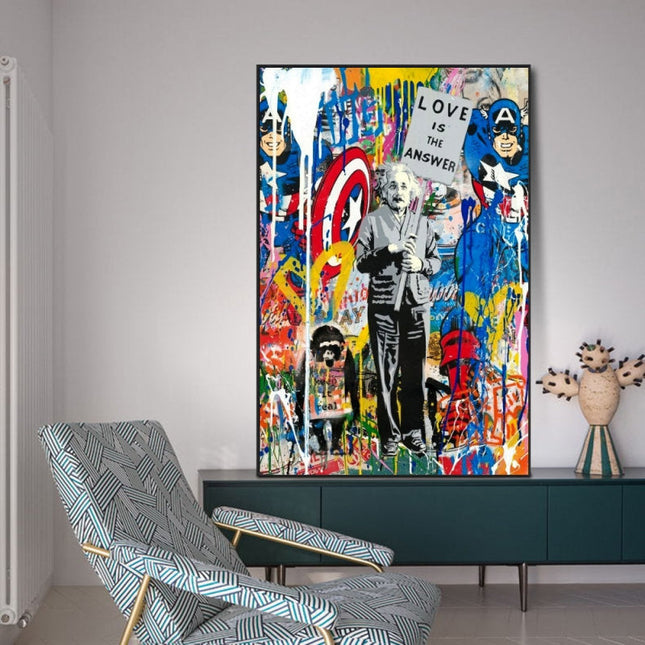 Love Is The Answer Wall Poster