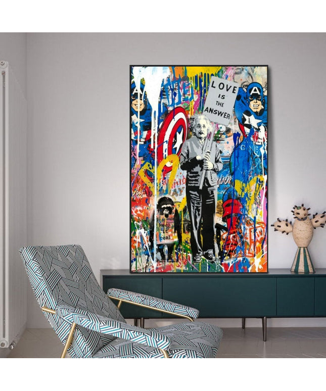 Love Is The Answer Wall Poster