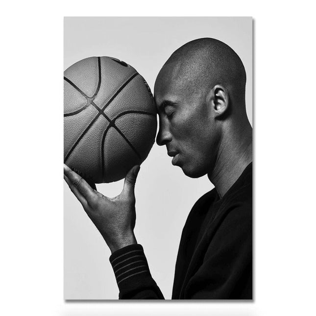 MVP Legend Star Art Wall Poster - Celebrate Your Love for Basketball