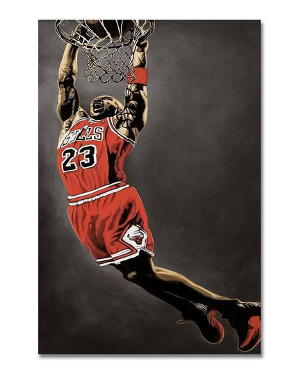 MVP Legend Star Art Wall Poster - Celebrate Your Love for Basketball