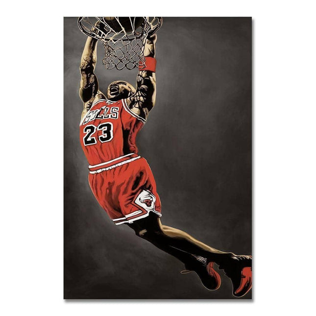 MVP Legend Star Art Wall Poster - Celebrate Your Love for Basketball