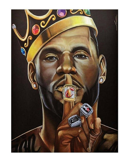 MVP Legend Star Art Wall Poster - Celebrate Your Love for Basketball