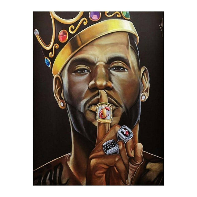 MVP Legend Star Art Wall Poster - Celebrate Your Love for Basketball