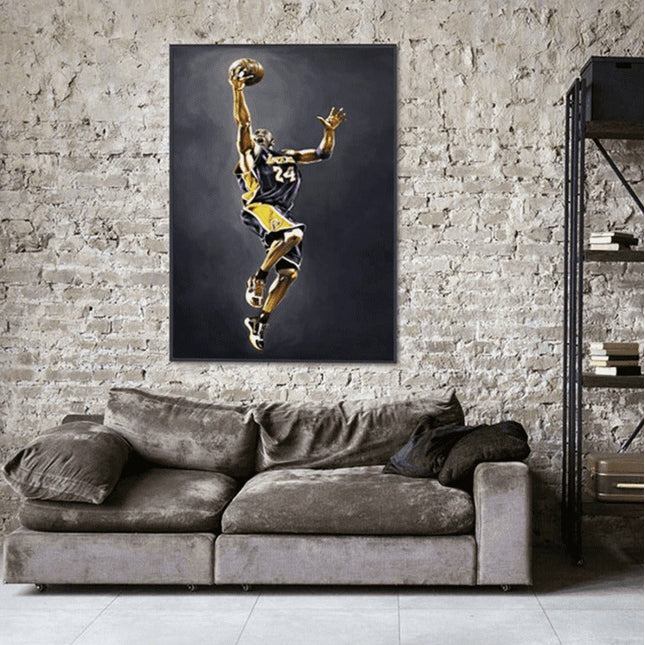 MVP Legend Star Art Wall Poster - Celebrate Your Love for Basketball