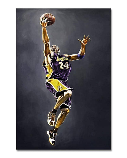 MVP Legend Star Art Wall Poster - Celebrate Your Love for Basketball