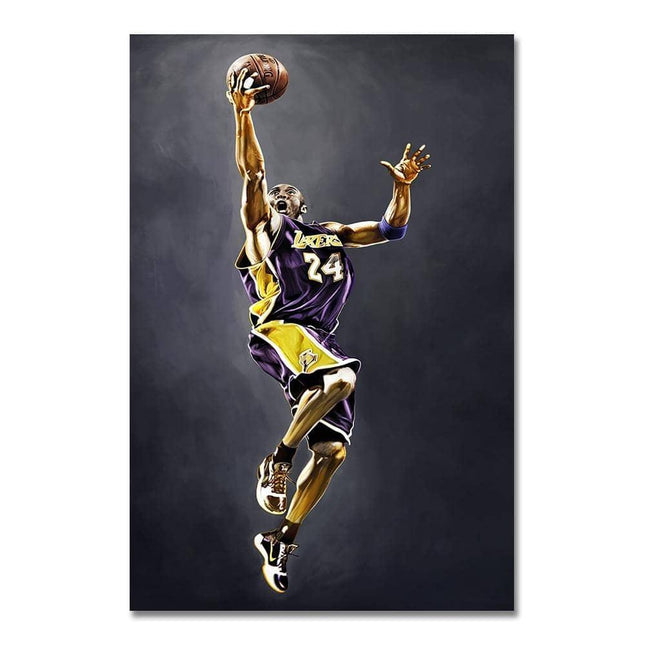 MVP Legend Star Art Wall Poster - Celebrate Your Love for Basketball