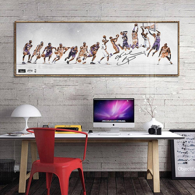MVP Legend Star Art Wall Poster - Celebrate Your Love for Basketball