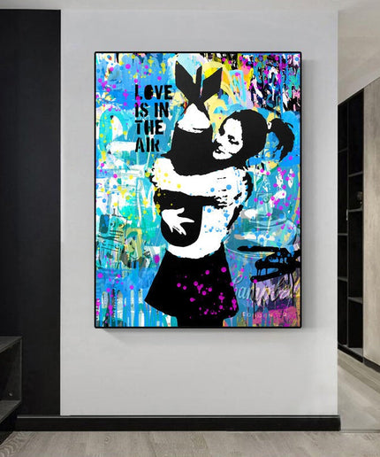 Make a Statement: Love is in the Air Art Poster Wall Poster