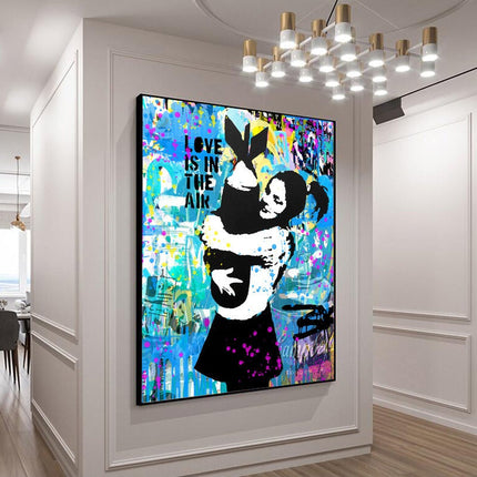 Make a Statement: Love is in the Air Art Poster Wall Poster