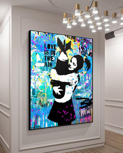 Make a Statement: Love is in the Air Art Poster Wall Poster