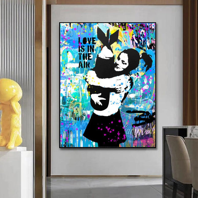 Make a Statement: Love is in the Air Art Poster Wall Poster