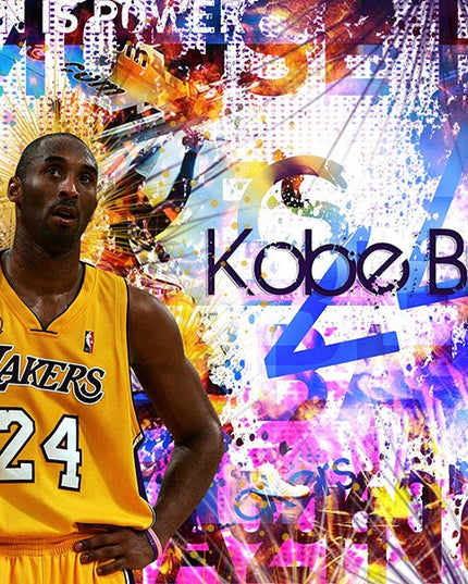 Copy of Black Mamba Lives On - Kobe Bryant Iconic Lakers Canvas Print Wall Poster