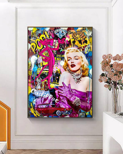Marilyn Pop art Wall Poster