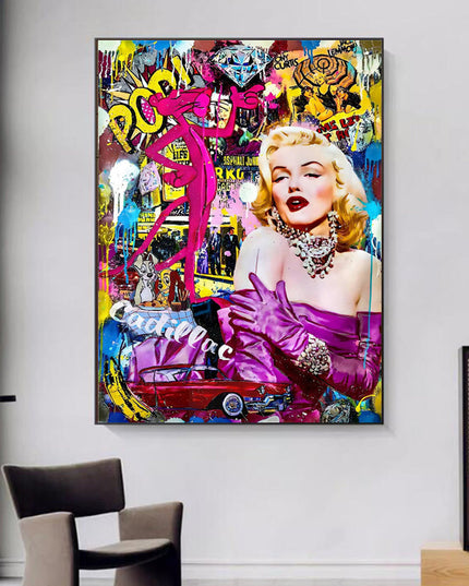 Marilyn Pop art Wall Poster