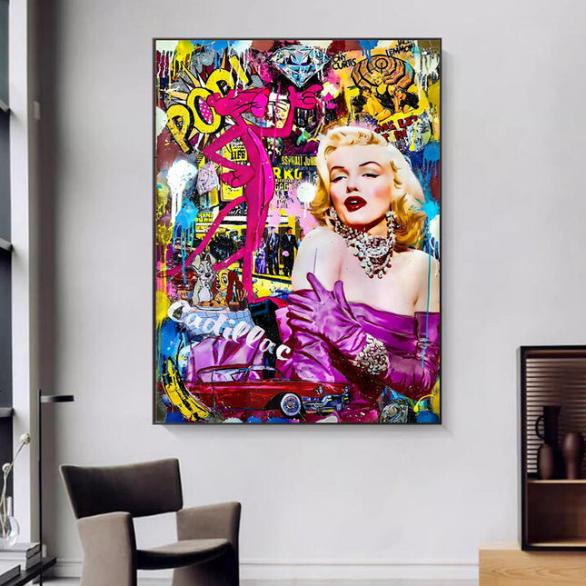 Marilyn Pop art Wall Poster