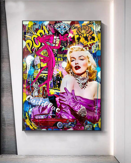 Marilyn Pop art Wall Poster