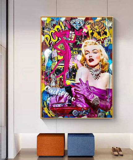 Marilyn Pop art Wall Poster