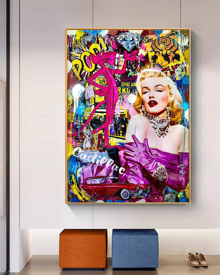 Marilyn Pop art Wall Poster