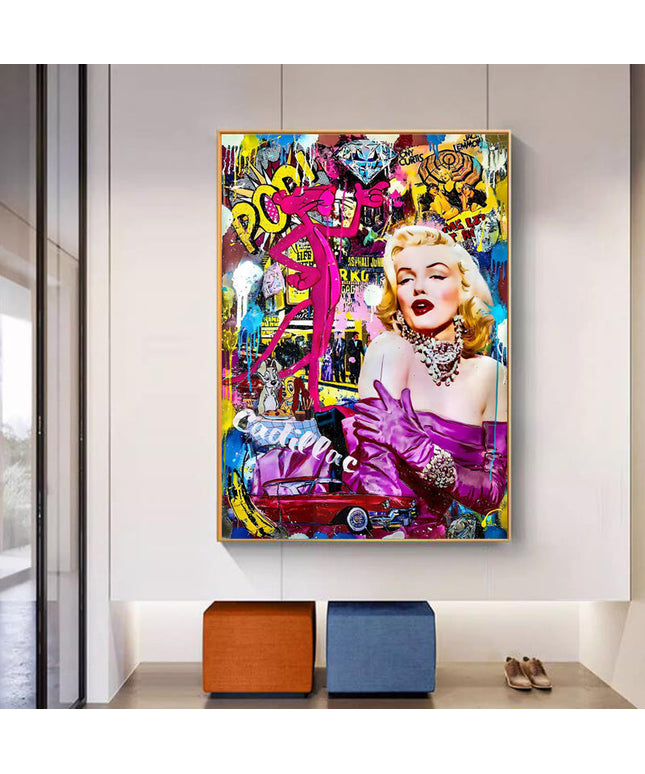 Marilyn Pop art Wall Poster