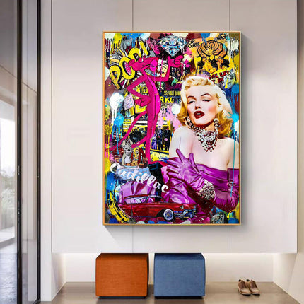 Marilyn Pop art Wall Poster