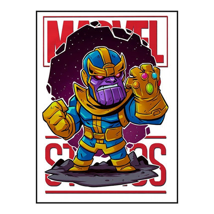 Marvel Movie Comics Cartoon Heroes: Super Hero Art Poster 