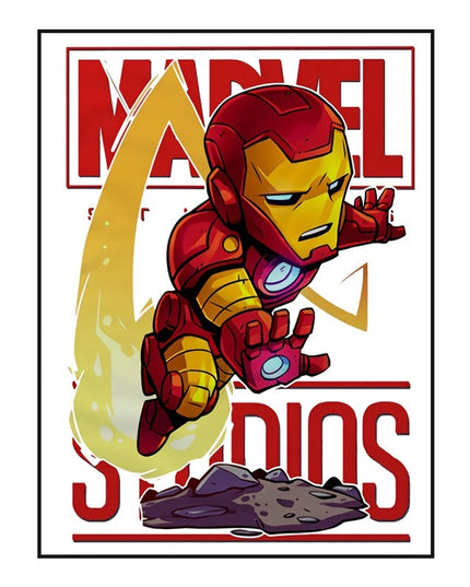 Marvel Movie Comics Cartoon Heroes: Super Hero Art Poster 
