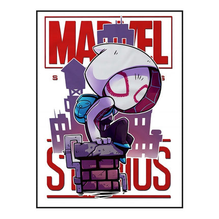 Marvel Movie Comics Cartoon Heroes: Super Hero Art Poster 