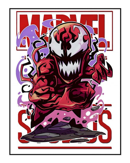 Marvel Movie Comics Cartoon Heroes: Super Hero Art Poster 