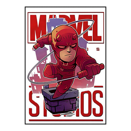 Marvel Movie Comics Cartoon Heroes: Super Hero Art Poster 