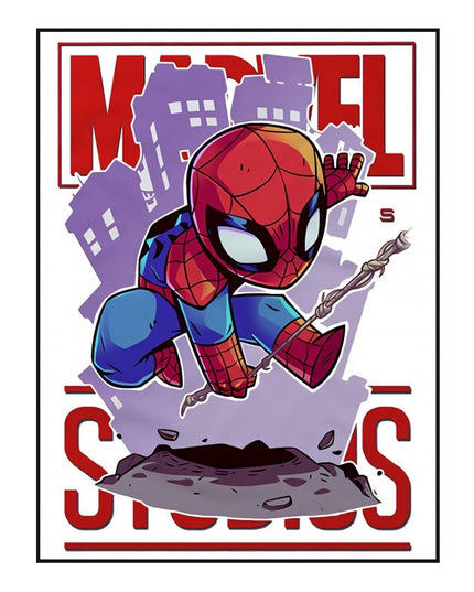 Marvel Movie Comics Cartoon Heroes: Super Hero Art Poster 
