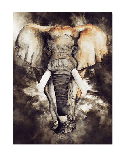 Nordic Animal Art Canvas Print - Engaging Wall Decor