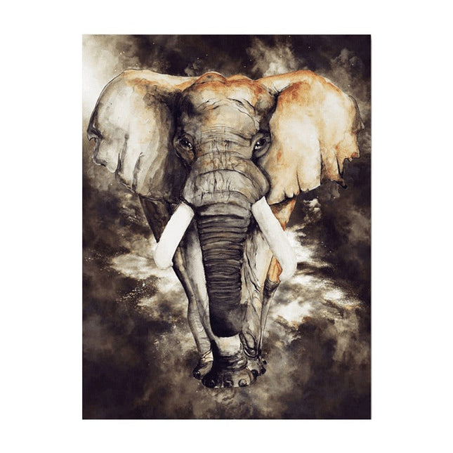 Nordic Animal Art Canvas Print - Engaging Wall Decor