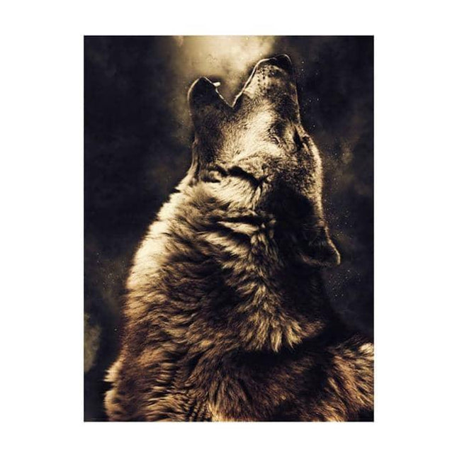 Nordic Animal Art Canvas Print - Engaging Wall Decor