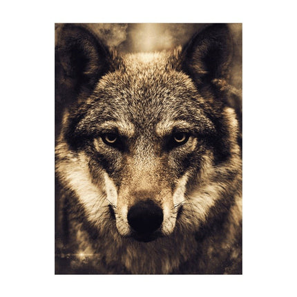 Nordic Animal Art Canvas Print - Engaging Wall Decor