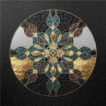 Nordic Luxury Geometric Canvas Print - Stylish Wall Art