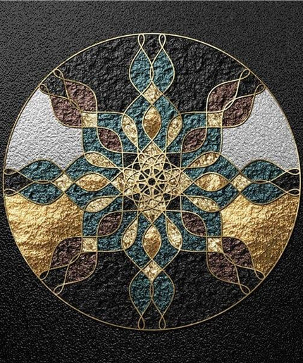 Nordic Luxury Geometric Canvas Print - Stylish Wall Art