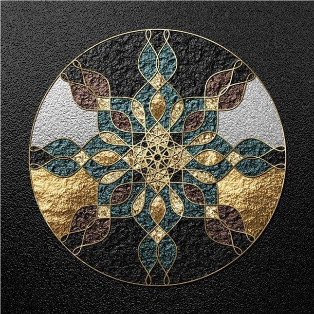 Nordic Luxury Geometric Canvas Print - Stylish Wall Art