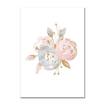 Personalized Alphabet Name Canvas Poster - Perfect for Gift Giving