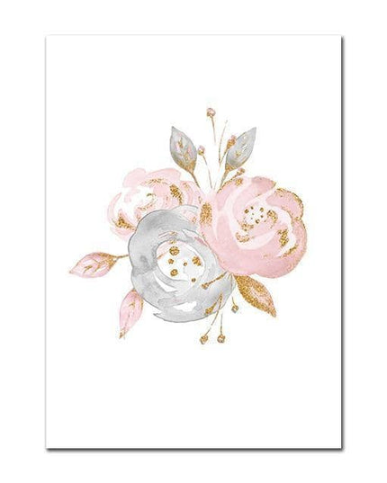 Personalized Alphabet Name Canvas Poster - Perfect for Gift Giving
