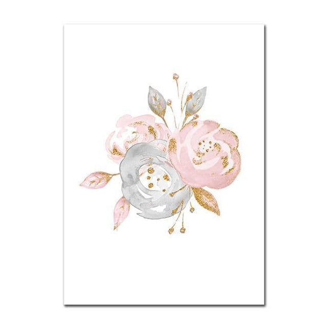 Personalized Alphabet Name Canvas Poster - Perfect for Gift Giving