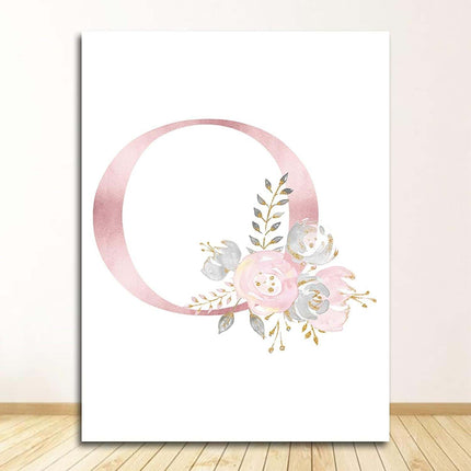 Personalized Alphabet Name Canvas Poster - Perfect for Gift Giving Wall Poster