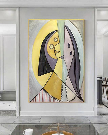 Picasso Abstract Canvas Print - Modern Stylish Art