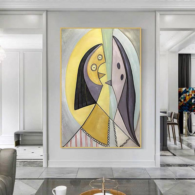 Picasso Abstract Canvas Print - Modern Stylish Art