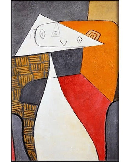 Picasso Abstract Canvas Print - Modern Stylish Art